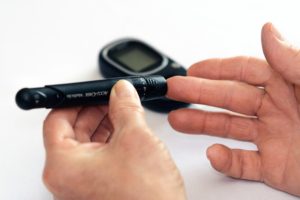 Diabetes - Checking Blood Sugar Level