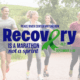 group of joggers with Recovery Run logo