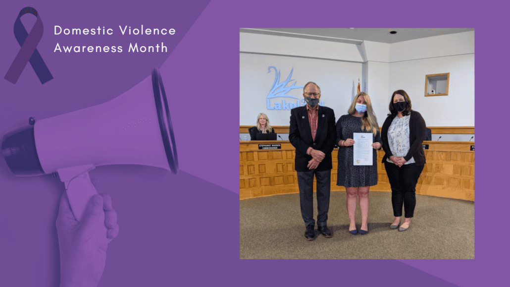 Domestic Violence Awareness Month Proclamation City of Lakeland