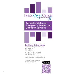 Domestic Violence Services - English Brochure Cover