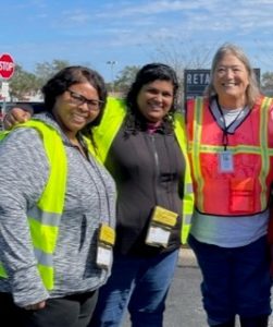 Point in Time Survey of Polk Homeless Population - pictured are Peace River Center nurses