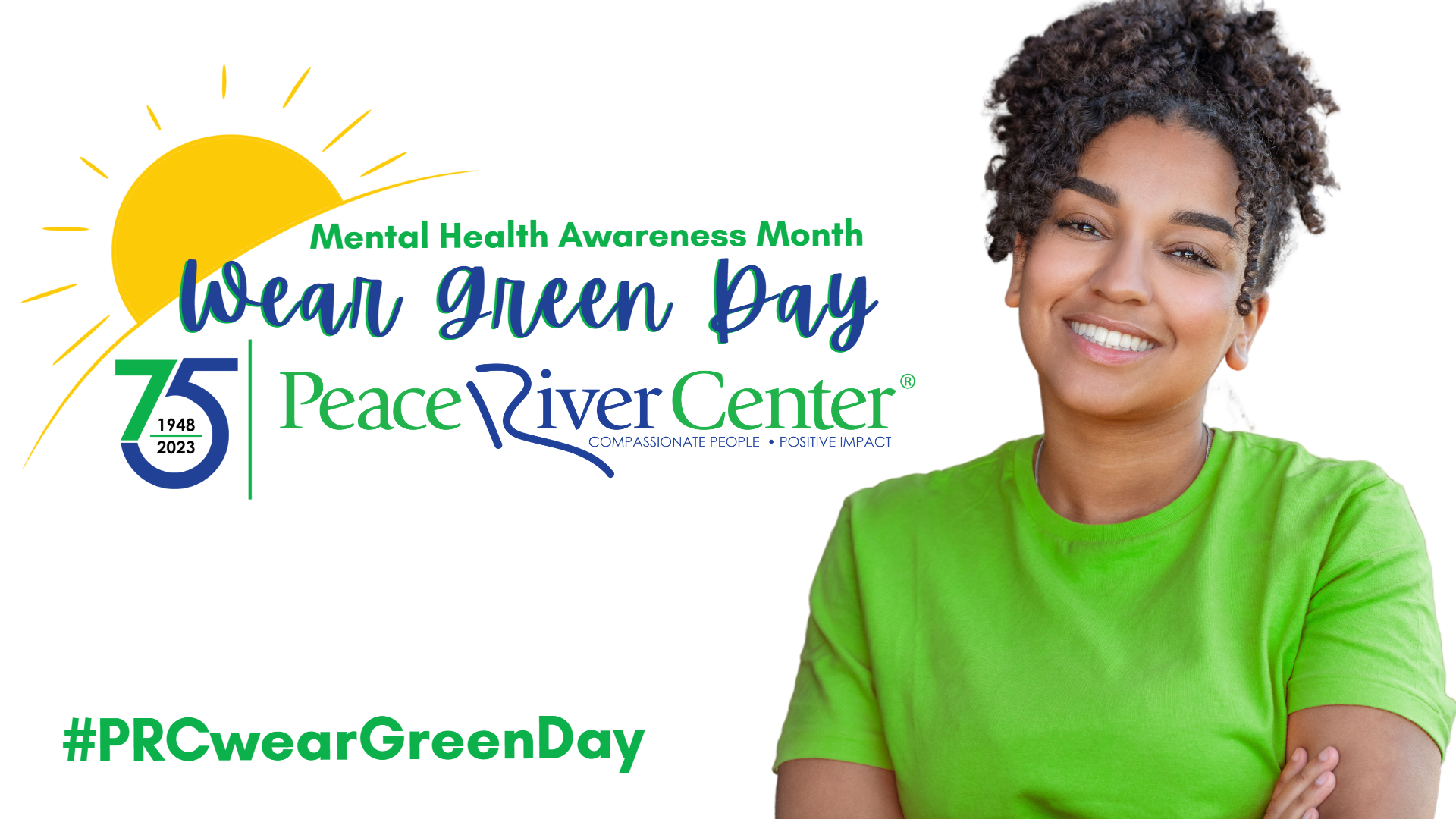 Wear Green Day is on May 16, 2023