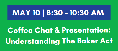 Coffee Chat and Presentation on The Baker Act - registration link